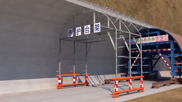 灞桥区隧道施工动画制作公司 - 隧道施工工艺和施工方法 - 隧道施工汇报动画视频 - bim 工程施工动画